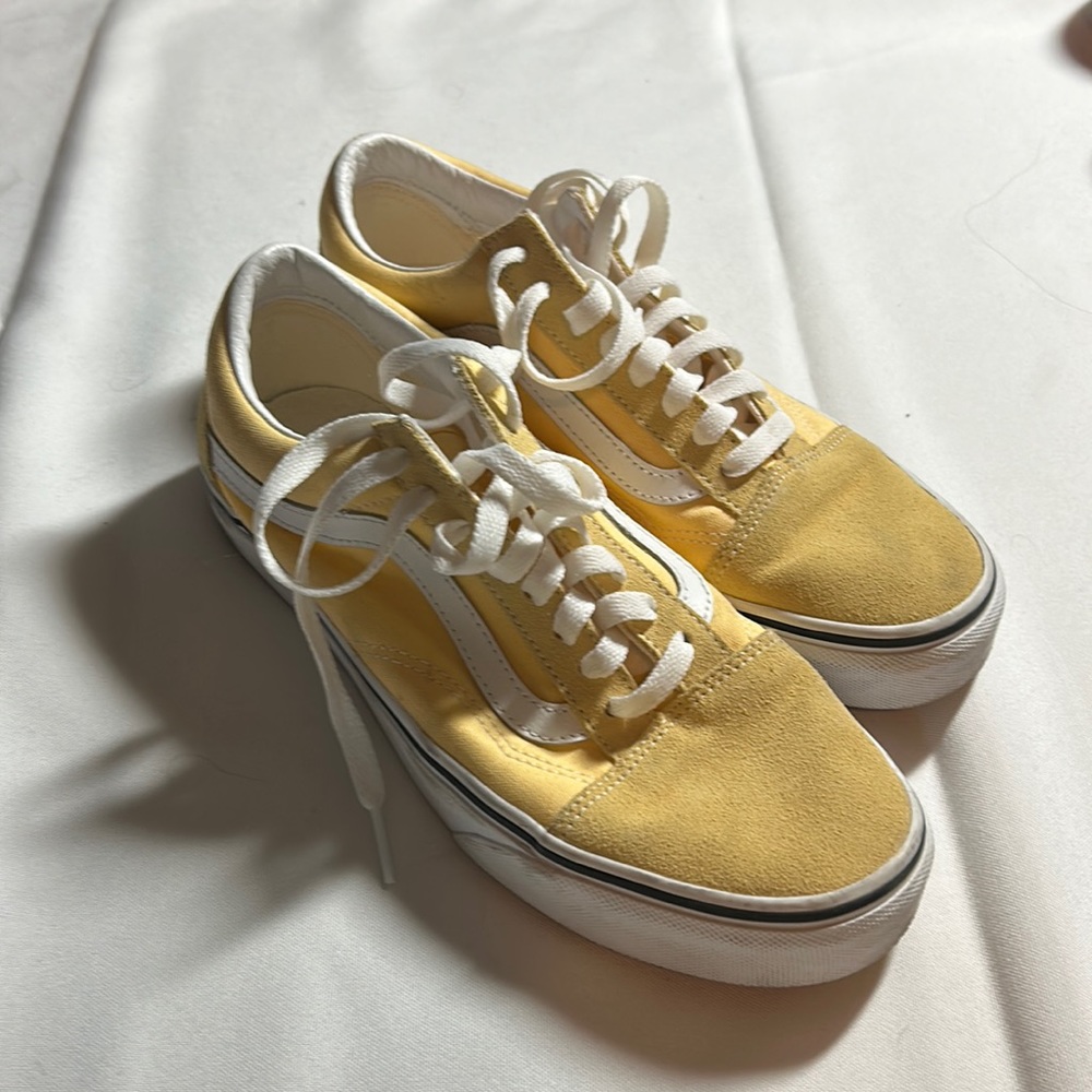 Yellow classic vans